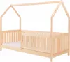 KEF Bett Pola Haus Ebenerdig Einzelbett Kinder – Kinderbett Produktbild-Vorschau 2