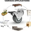 GBL 4x Roulettes de meuble pour charges lourdes avec 2 Voir les images du produit 5