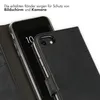 Selencia Custodia a libro in vera pelle per iPhone SE (2022 Anteprima dell’immagine prodotto 4