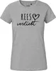 Huuraa Damen T-Shirt Rees verliebt XL Sport Grey Bio Produktbild-Vorschau 2