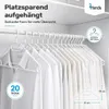 20 Stk. Kleiderbügel Anti-Rutsch Kunststoff Hemdenbügel Produktbild-Vorschau 9