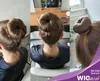 WIG ME UP Duttkissen Kissen Dutt schwarz medium Produktbild-Vorschau 4