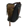 C1427 Cinino Umhängetasche Ledertasche Schwarz/Cognac Produktbild-Vorschau 3