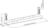 my wall Gestione cavi da scrivania HZ45-2L - Supporto Anteprima dell’immagine prodotto 6