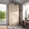 Kleiderschrank Deder, Kleiderbügel für Schlafzimmer, Produktbild-Vorschau 2