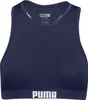 PUMA Women Women Racerback Swim Top Bikini Top, Kolor:Navy, Podgląd zdjęcia produktu 7