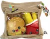 Plüsch Burger und Pommes kawaii in Tasche - ca. 15 cm Produktbild-Vorschau 2