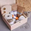 Creative Deco Dřevěná Krabice s Víkem Reminder Box | 29 x Náhled obrázku produktu 6