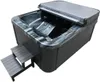 HOME DELUXE - Outdoor Whirlpool Black MARBLE inkl. Treppe Produktbild-Vorschau 5