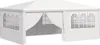 A white party tent with windows and open sides. Voir les images du produit