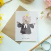 Mr. & Mrs. Panda valentinstagskarte Pfarrerin Herz - Grau Produktbild-Vorschau 2