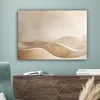 Leinwandbilder 80x60 cm - Beige Abstrakt, moderne Produktbild-Vorschau 4