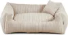 Hundebett Soft Stripe - viele Farben und Größen (M - 80x65, Produktbild-Vorschau 1