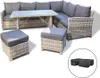 HOME DELUXE - Salon de jardin en polyrotin Bahia avec Voir les images du produit 1