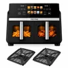 Fritéza na horúci vzduch 10 l, dvojkomorová, Air Fryer, 2x5 Náhľad obrázku produktu 1