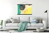 MuchoWow® Textilposter Sommer - Blume - Pastell 150x100 cm Produktbild-Vorschau 3