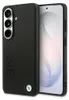 Custodia BMW Galaxy S26 in vera pelle nera con logo MagSafe Anteprima dell’immagine prodotto 1