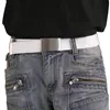 Harrys-Collection Uni Stoffgürtel 40mm , Weiss, W 135 = L Produktbild-Vorschau 5