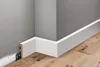 Listwa przypodłogowa MDF 58x14,5mm Cezar Biały RAL9003 Mat Podgląd zdjęcia produktu 4