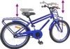 vidaXL Kinderfahrrad 20 Zoll für 6-11 Jahre alt Dunkelblau Produktbild-Vorschau 6