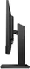 Side view of a black computer monitor on a stand. Voir les images du produit