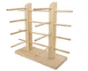 Brillenpräsenter Brillendisplay für 8 Brillen Holz-Ständer Produktbild-Vorschau 3