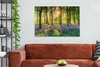 MuchoWow® - Leinwandbilder - Frühling - Wald - Sonne, Produktbild-Vorschau 3