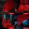 3D-Halloween-Projektor, rotes Spinnennetz, LED, wasserdicht, Timer Productafbeelding-voorbeeld
