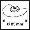 Bosch 2608661636 Bosch BIM S-Sägeblatt W+M ACZ 85 EB Anteprima dell’immagine prodotto 16