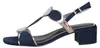 MARCO TOZZI Damen Sandale Textil Sandalette Metallic Produktbild-Vorschau 7