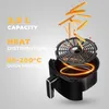 A digital air fryer with fries being cooked. Náhľad obrázku produktu