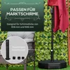 Stojak na parasol Outsunny 40 kg – uchwyt do parasola, Podgląd zdjęcia produktu 5