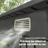 Outsunny Abri de jardin en métal 2,5 m² facile à monter, Voir les images du produit 7
