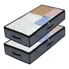 2er Pack Unterbettkommode 100*50*18cm Dunkelgrau Produktbild-Vorschau 2