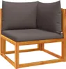 The Living Store 7-tlg. Garten-Sofagarnitur mit Kissen Produktbild-Vorschau 7