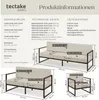 tectake® Garten-Loungeset Comosa für 6 Personen, Produktbild-Vorschau 5