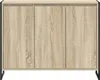 vidaXL Seitenschrank Sonoma 96,5 x 30 x 75 cm Holzwerkstoff Produktbild-Vorschau 6