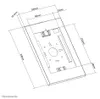 WL15-650WH1 NEOMOUNTS Tablethalterung Náhled obrázku produktu 10