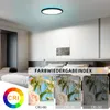 ZMH Deckenlampe LED Deckenleuchte Flach Schlafzimmerlampe Produktbild-Vorschau 8
