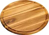Kesper 28444 Fleischteller mit Saftrille, Akazienholz Ø 30 Produktbild-Vorschau 1