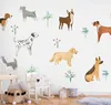 Vlies Fototapete - Doggies - a Subtle Illustration for Produktbild-Vorschau 1