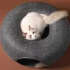 Legowisko Tunel Dla Kota Okrągłe Donut Domek 50 Cm Różowy Podgląd zdjęcia produktu 15