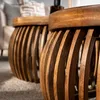 Couchtisch Tweak Curve 78+55 cm 2er Set rund Mangoholz Produktbild-Vorschau 5