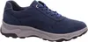 A side view of a blue men's sneaker with a gray sole against a white background. Produktbild-Vorschau