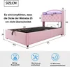 okwish Dětská postel 90 × 200 cm, čalouněná postel pro Náhled obrázku produktu 7