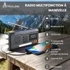 Extralink Radio d’urgence DAB/FM, solaire, dynamo, 4500 Voir les images du produit 5