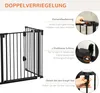 PawHut Hunde Absperrgitter Türschutzgitter Produktbild-Vorschau 5
