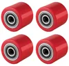 4 Stück Hubwagenrollen Polyurethan 80 x 70 mm, Achse 20 mm Produktbild-Vorschau 1