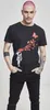 Pánské tričko Mr. Tee Banksy Butterfly Tee black - S Náhled obrázku produktu 3