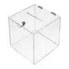 Spendenbox Acryl Würfel, Aktionsbox, Losbox, 25 x 25 x 25 Produktbild-Vorschau 3